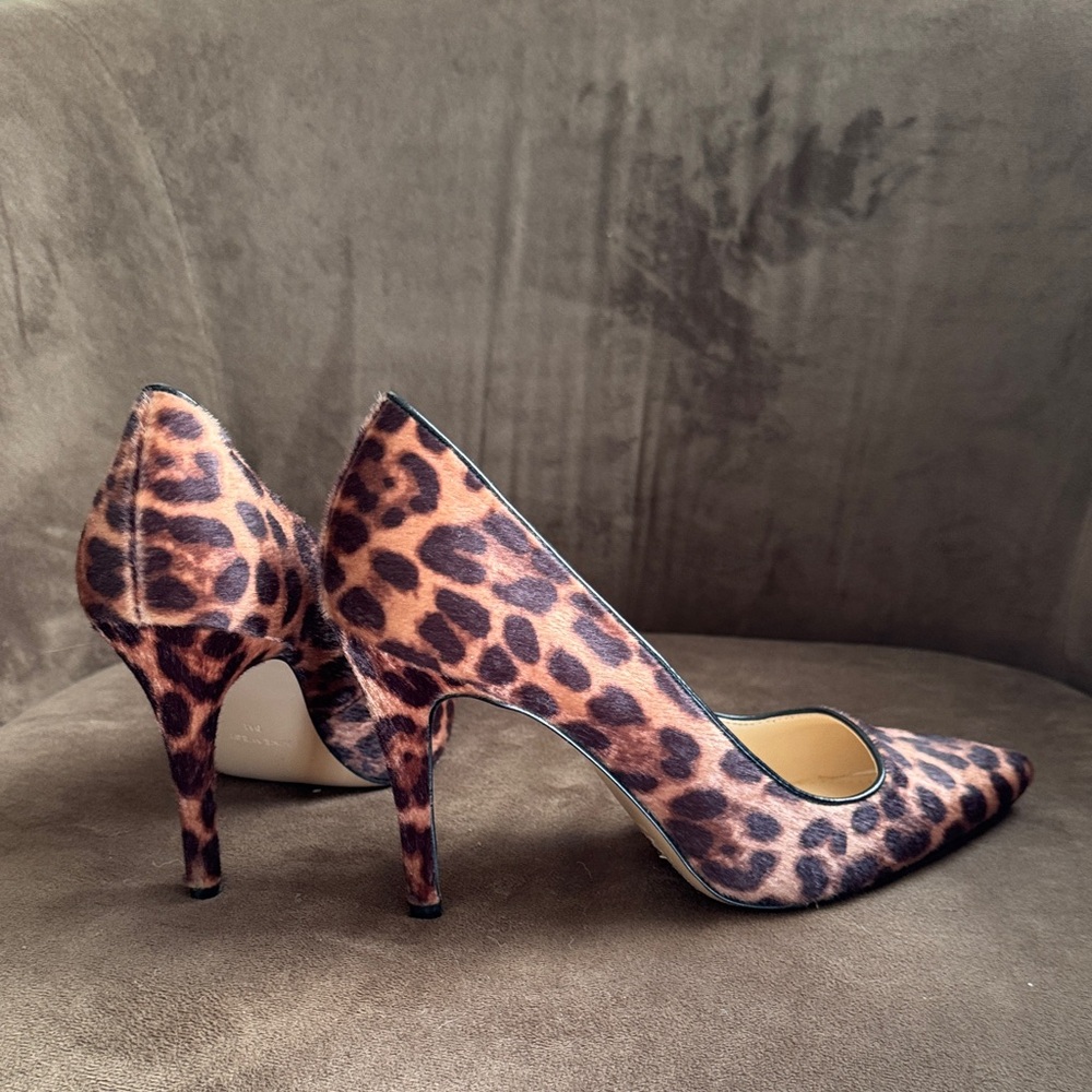 Nine West Leopard Print Pumps - Picture 5 of 5